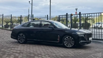 В России появилась рестайлинговая версия Hongqi H9, которая вдвое дороже. В России появилась рестайлинговая версия Hongqi H9, которая вдвое дороже.