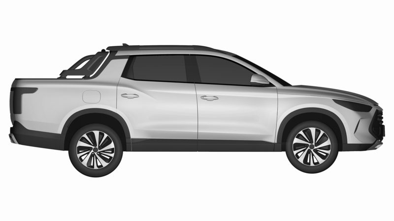 В Китае новый пикап BYD регистрирует патенты в ЕС, готовясь к мировому релизу.