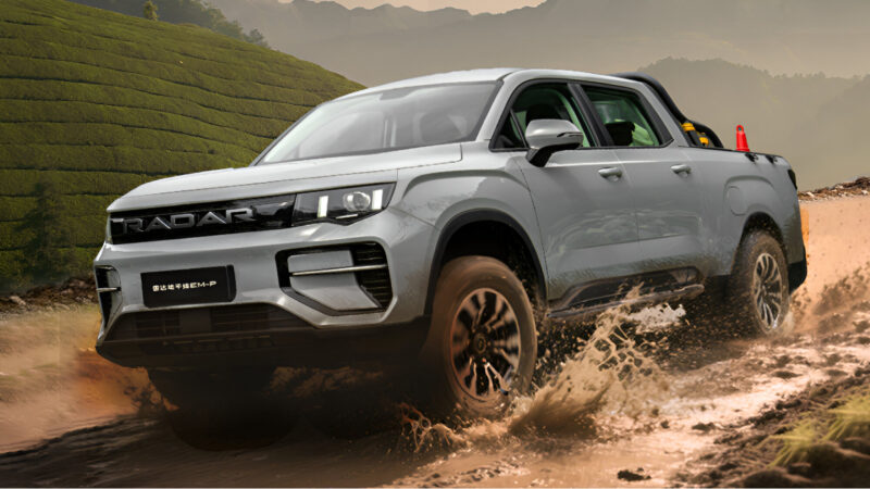 Geely выпустила пикап Radar King Kong EM-P, который будет продаваться за рубежом под названием Riddara RD6 EM-P
