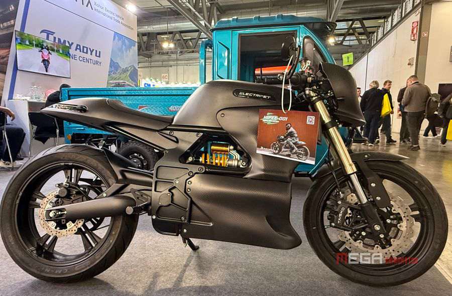 Chinese Electric Scooters、Off-roads and Kick-scooters Shine at EICMA 2025: Innovation Driving the Future of Mobility Chinese Electric Two wheeler Brands Shine at EICMA 2025 China Electric Motorcycle news MEGA CHINAMOTOR ELECTRIPET 02 1