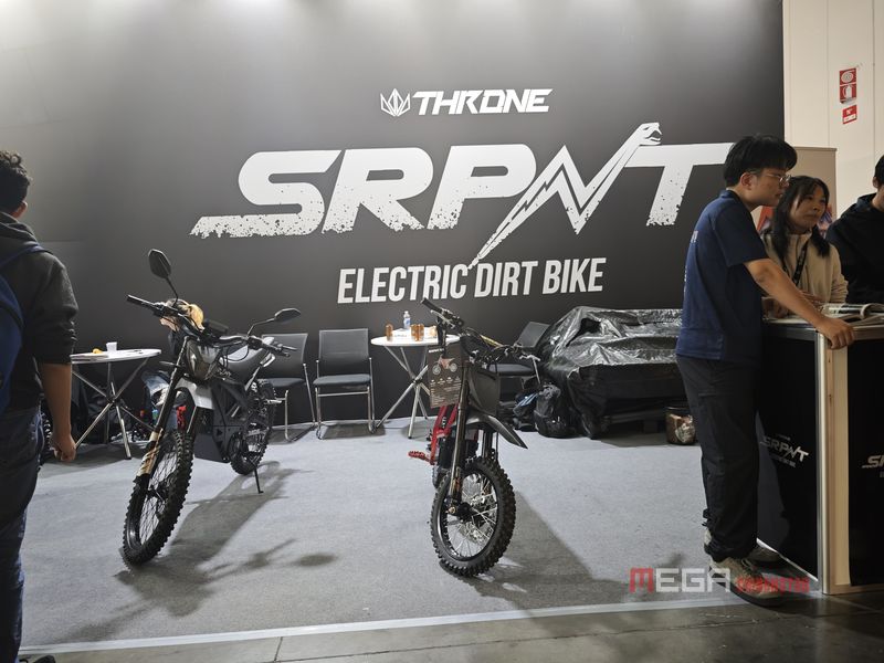 Chinese Electric Scooters、Off-roads and Kick-scooters Shine at EICMA 2025: Innovation Driving the Future of Mobility Chinese Electric Two wheeler Brands Shine at EICMA 2025 China Electric Motorcycle news MEGA CHINAMOTOR BOCC 03