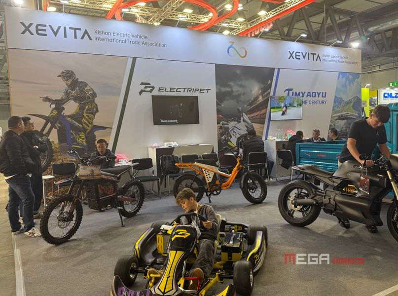 Chinese Electric Scooters、Off-roads and Kick-scooters Shine at EICMA 2025: Innovation Driving the Future of Mobility Chinese Electric Two wheeler Brands Shine at EICMA 2025 China Electric Motorcycle news MEGA CHINAMOTOR ELECTRIPET