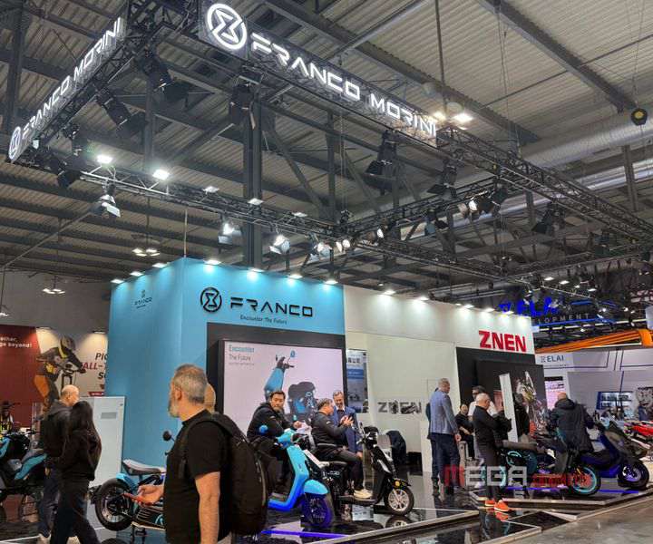 Chinese Electric Scooters、Off-roads and Kick-scooters Shine at EICMA 2025: Innovation Driving the Future of Mobility Chinese Electric Two wheeler Brands Shine at EICMA 2025 China Electric Motorcycle news MEGA CHINAMOTOR FRANCO