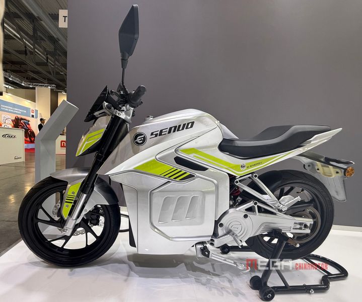 Chinese Electric Scooters、Off-roads and Kick-scooters Shine at EICMA 2025: Innovation Driving the Future of Mobility Chinese Electric Two wheeler Brands Shine at EICMA 2025 China Electric Motorcycle news MEGA CHINAMOTOR SENUO 05