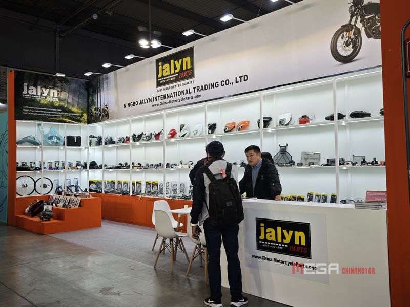 Chinese Two-Wheeler Parts & Accessories and Components Shine at EICMA 2025 Chinese Two-Wheeler Parts & Accessories and Components Shine at EICMA 2025 Chinese Two Wheeler Parts Accessories and Components Shine at EICMA 2025 China Motorcycle news MEGA CHINAMOTOR JALYN