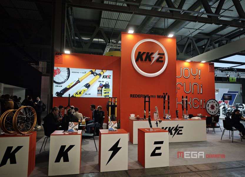 Chinese Two-Wheeler Parts & Accessories and Components Shine at EICMA 2025 Chinese Two-Wheeler Parts & Accessories and Components Shine at EICMA 2025 Chinese Two Wheeler Parts Accessories and Components Shine at EICMA 2025 China Motorcycle news MEGA CHINAMOTOR KKE