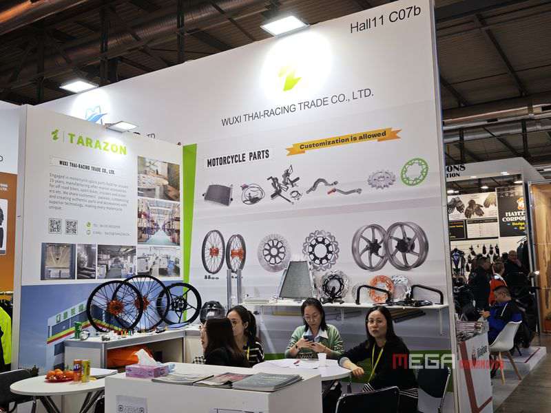 Chinese Two-Wheeler Parts & Accessories and Components Shine at EICMA 2025 Chinese Two-Wheeler Parts & Accessories and Components Shine at EICMA 2025 Chinese Two Wheeler Parts Accessories and Components Shine at EICMA 2025 China Motorcycle news MEGA CHINAMOTOR TARAZON