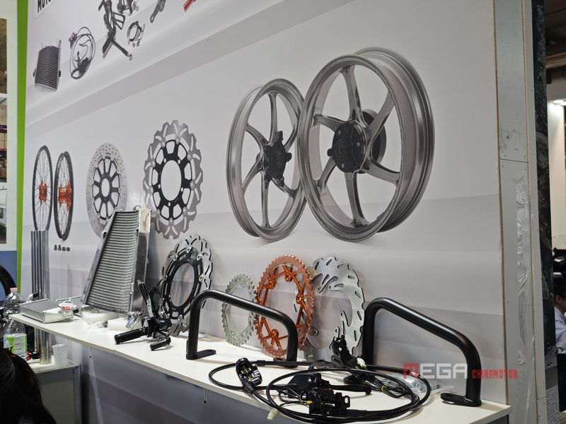 Chinese Two-Wheeler Parts & Accessories and Components Shine at EICMA 2025 Chinese Two-Wheeler Parts & Accessories and Components Shine at EICMA 2025 Chinese Two Wheeler Parts Accessories and Components Shine at EICMA 2025 China Motorcycle news MEGA CHINAMOTOR TARAZON 02