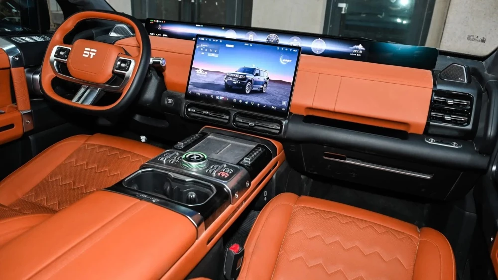 jetour g700 внедорожник интерьер