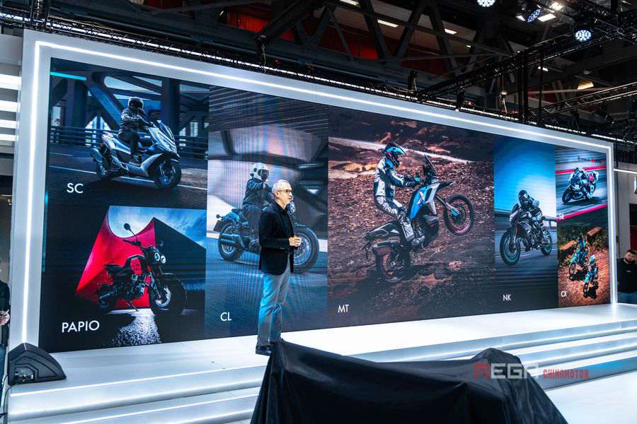 FASTER TO THE FUTURE: CFMOTO Unveils Next Generation Products and Innovations to A Packed 2025 EICMA Audience FASTER TO THE FUTURE: CFMOTO Unveils Next Generation Products and Innovations to A Packed 2025 EICMA Audience CFMOTO EICAM 2025 Newsletter Photo China Motorcycle news MEGA CHINAMOTOR 03 1