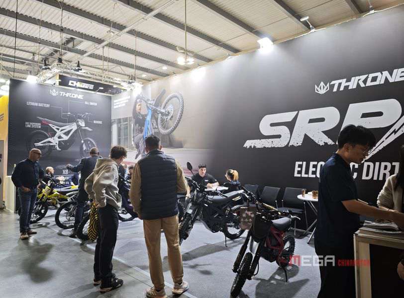 Chinese Electric Scooters、Off-roads and Kick-scooters Shine at EICMA 2025: Innovation Driving the Future of Mobility Chinese Electric Two wheeler Brands Shine at EICMA 2025 China Electric Motorcycle news MEGA CHINAMOTOR BOCC