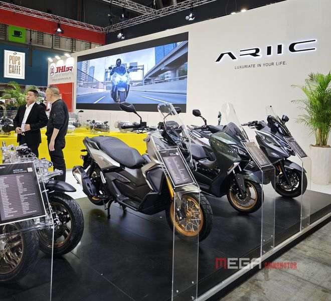 From China to the World —— Chinese Scooter Brands Shine at EICMA 2025 From China to the World —— Chinese Scooter Brands Shine at EICMA 2025 Chinese Scooter Brands Shine at EICMA 2025 China Motorcycle news MEGA CHINAMOTOR ARIIC 07