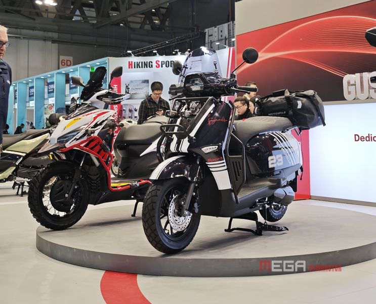 From China to the World —— Chinese Scooter Brands Shine at EICMA 2025 From China to the World —— Chinese Scooter Brands Shine at EICMA 2025 Chinese Scooter Brands Shine at EICMA 2025 China Motorcycle news MEGA CHINAMOTOR GUSITE 02