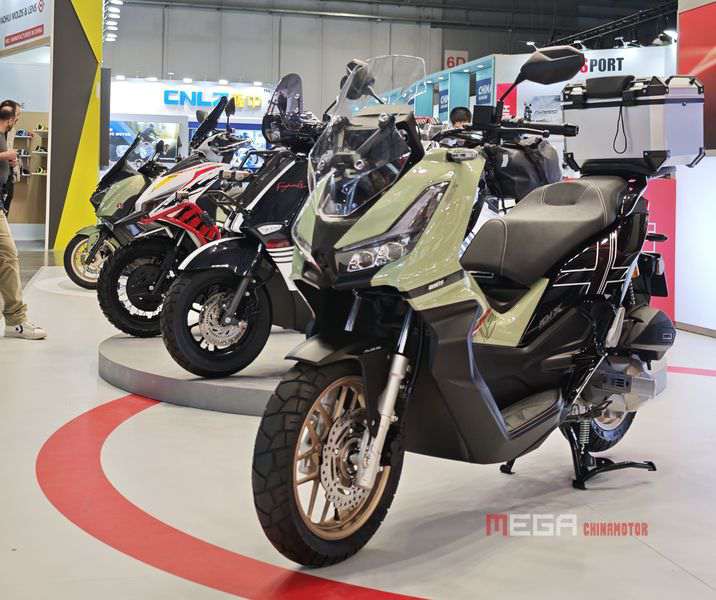 From China to the World —— Chinese Scooter Brands Shine at EICMA 2025 From China to the World —— Chinese Scooter Brands Shine at EICMA 2025 Chinese Scooter Brands Shine at EICMA 2025 China Motorcycle news MEGA CHINAMOTOR GUSITE 03