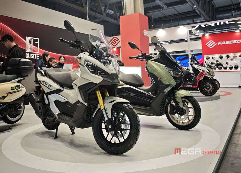 From China to the World —— Chinese Scooter Brands Shine at EICMA 2025 From China to the World —— Chinese Scooter Brands Shine at EICMA 2025 Chinese Scooter Brands Shine at EICMA 2025 China Motorcycle news MEGA CHINAMOTOR GUSITE 04