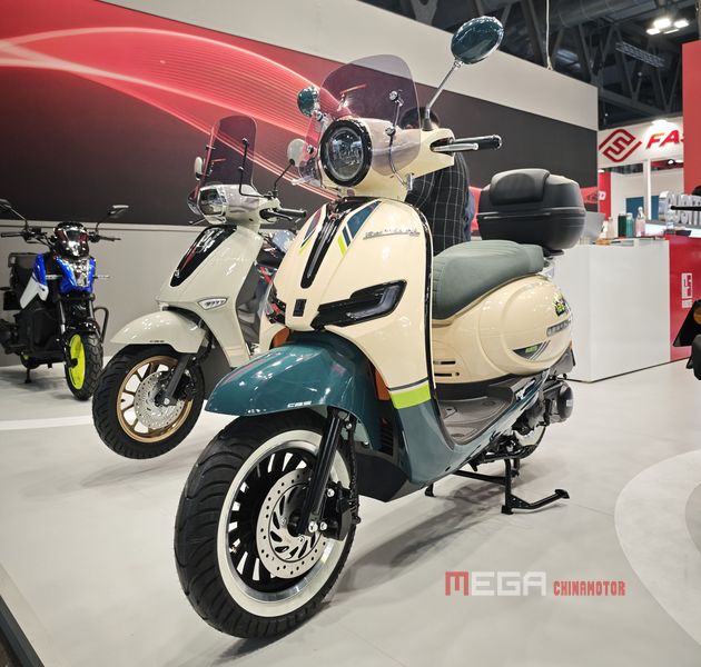 From China to the World —— Chinese Scooter Brands Shine at EICMA 2025 From China to the World —— Chinese Scooter Brands Shine at EICMA 2025 Chinese Scooter Brands Shine at EICMA 2025 China Motorcycle news MEGA CHINAMOTOR GUSITE 05