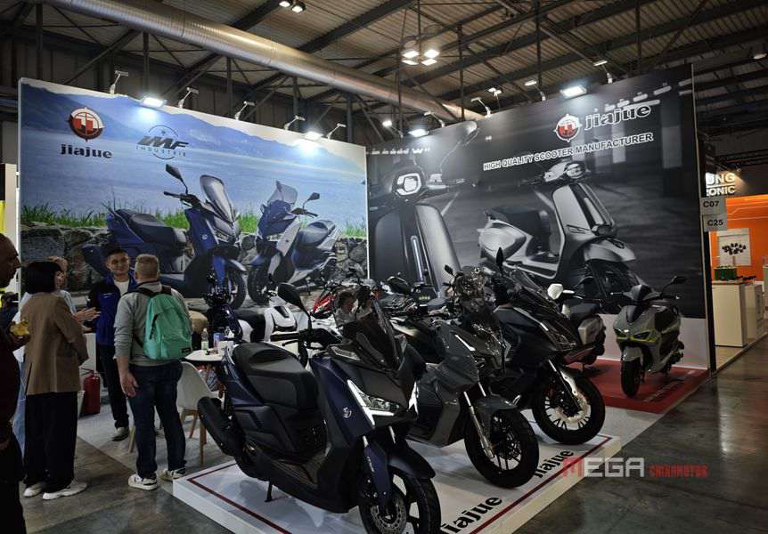 From China to the World —— Chinese Scooter Brands Shine at EICMA 2025 From China to the World —— Chinese Scooter Brands Shine at EICMA 2025 Chinese Scooter Brands Shine at EICMA 2025 China Motorcycle news MEGA CHINAMOTOR JIAJUE