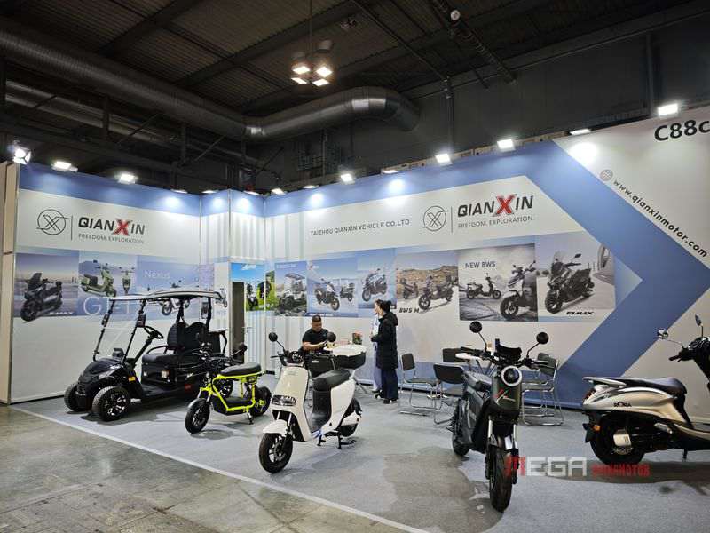 From China to the World —— Chinese Scooter Brands Shine at EICMA 2025 From China to the World —— Chinese Scooter Brands Shine at EICMA 2025 Chinese Scooter Brands Shine at EICMA 2025 China Motorcycle news MEGA CHINAMOTOR QIANXIN