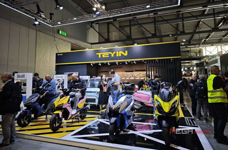 From China to the World —— Chinese Scooter Brands Shine at EICMA 2025 From China to the World —— Chinese Scooter Brands Shine at EICMA 2025 Chinese Scooter Brands Shine at EICMA 2025 China Motorcycle news MEGA CHINAMOTOR TEYIN