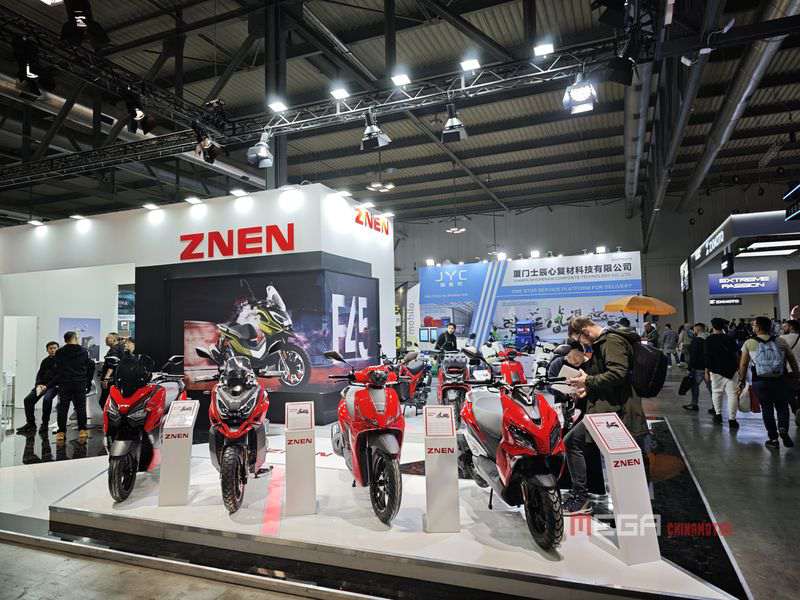 From China to the World —— Chinese Scooter Brands Shine at EICMA 2025 From China to the World —— Chinese Scooter Brands Shine at EICMA 2025 Chinese Scooter Brands Shine at EICMA 2025 China Motorcycle news MEGA CHINAMOTOR ZNEN