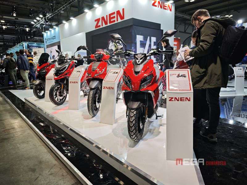 From China to the World —— Chinese Scooter Brands Shine at EICMA 2025 From China to the World —— Chinese Scooter Brands Shine at EICMA 2025 Chinese Scooter Brands Shine at EICMA 2025 China Motorcycle news MEGA CHINAMOTOR ZNEN 02