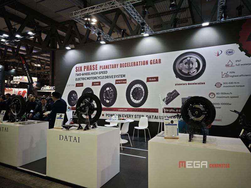 Chinese Two-Wheeler Parts & Accessories and Components Shine at EICMA 2025 Chinese Two-Wheeler Parts & Accessories and Components Shine at EICMA 2025 Chinese Two Wheeler Parts Accessories and Components Shine at EICMA 2025 China Motorcycle news MEGA CHINAMOTOR DATAI 02