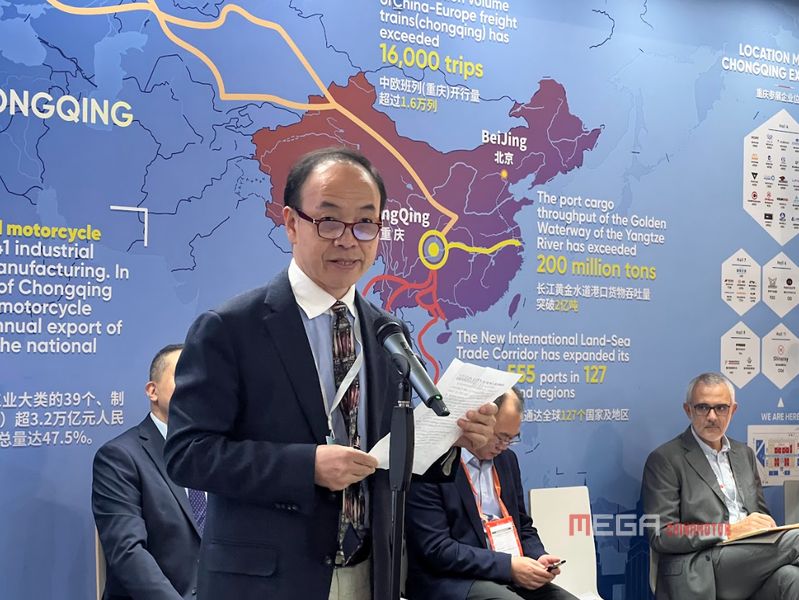 “Chongqing Trade With World · Chongqing Motorcycle And Parts(ITALY) Exhibition” Grandly Opens in Milan “Chongqing Trade With World · Chongqing Motorcycle And Parts(ITALY) Exhibition” Grandly Opens in Milan Chongqing Trade With World China Motorcycle news MEGA CHINAMOTOR 02