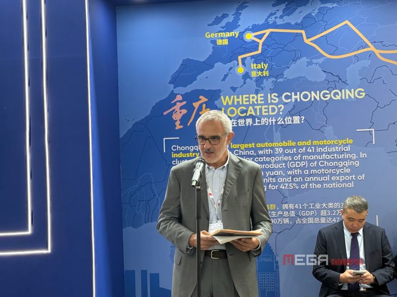 “Chongqing Trade With World · Chongqing Motorcycle And Parts(ITALY) Exhibition” Grandly Opens in Milan “Chongqing Trade With World · Chongqing Motorcycle And Parts(ITALY) Exhibition” Grandly Opens in Milan Chongqing Trade With World China Motorcycle news MEGA CHINAMOTOR 05