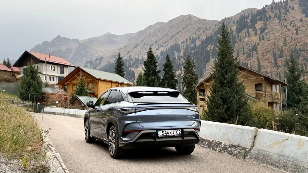 BYD Sealion 7 казахстан тест сбоку сзади шимбулак