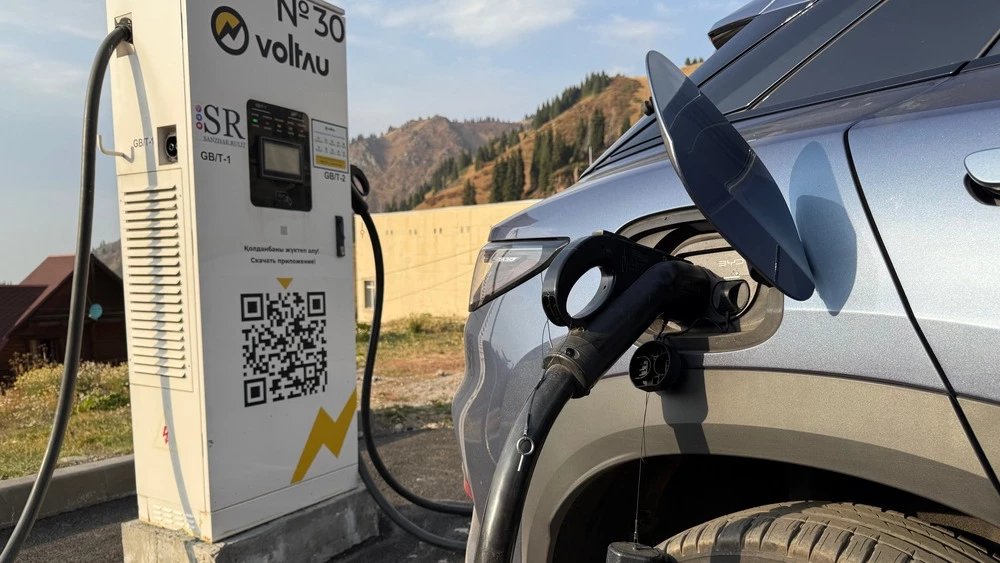 BYD Sealion 7 казахстан тест зарядка станция порт