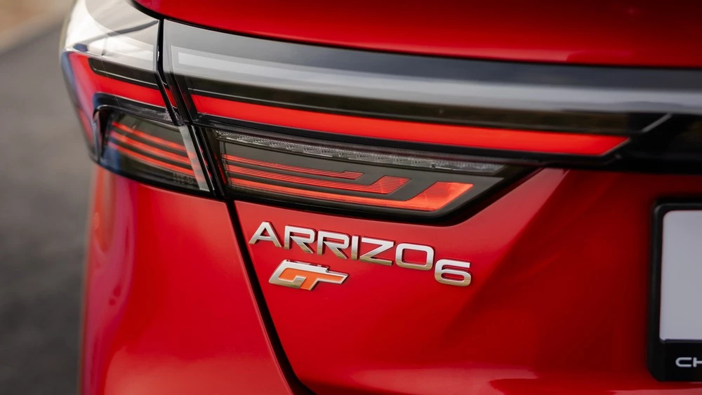 Chery Arrizo 6 в Казахстане сзади шильдики