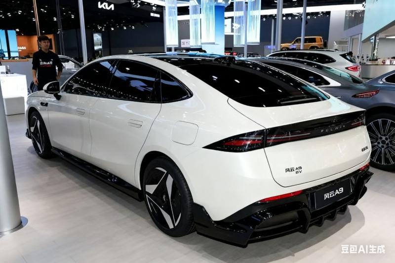 В Китае Chery представила на автосалоне в Гуанчжоу электромобиль Fulwin A9 и гибридный внедорожник T9L.