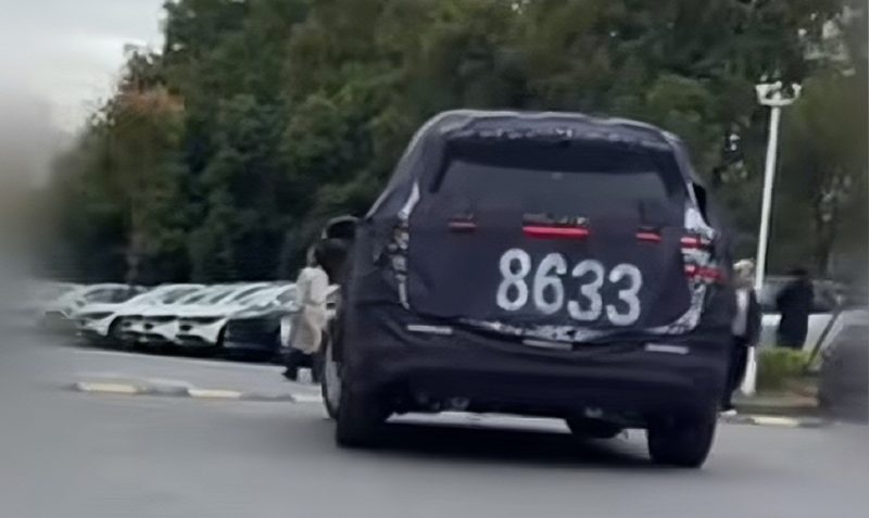 В Китае Zeekr 8x замечен: намеки на гибридную мощность 400 кВт и запас хода 400 км на электротяге.