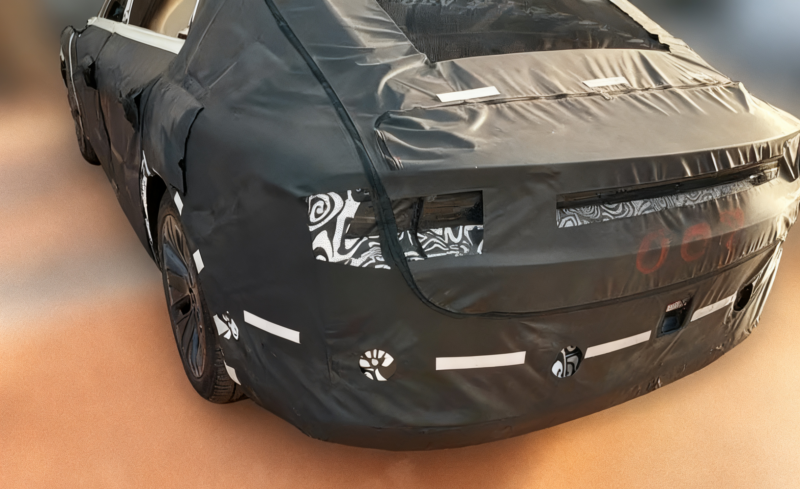 В Китае замечен прототип седана Smart #6 с системой полного гибрида.