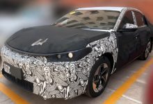 В Китае замечена электрическая версия седана Geely Galaxy A7 BEV.