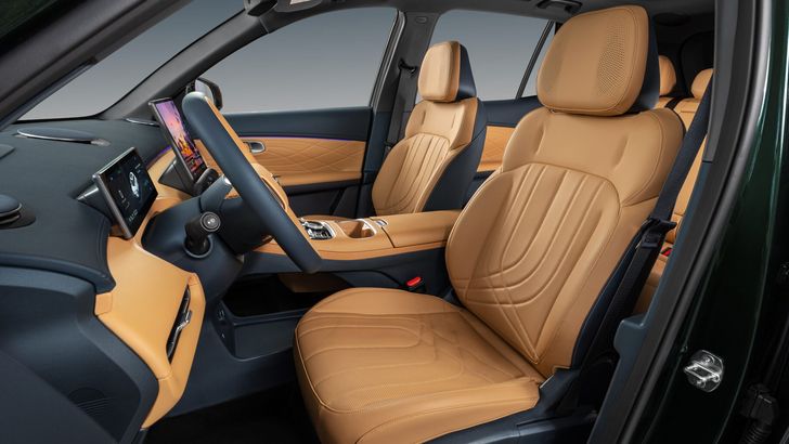 Интерьер Geely EX5 EM-i Интерьер Geely EX5 EM-i