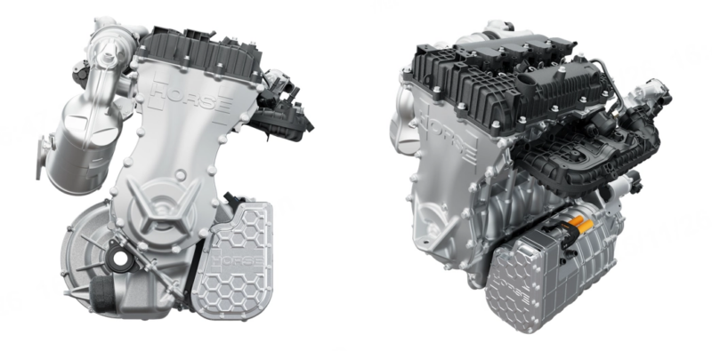 В Китае новый гибридный комплекс 2027 года от совместного предприятия Geely-Renault Horse Powertrain будет интегрирован в существующие электромобили.