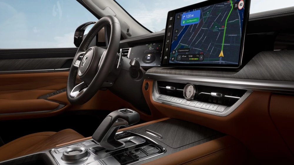 Внедорожник Tank 500 салон интерьер мультимедиа яндекс