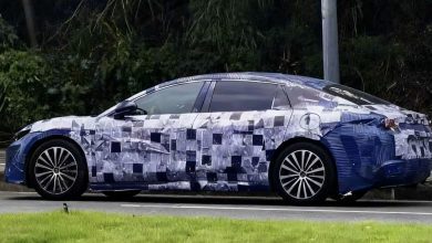 В Китае замечен новый седан BYD Han длиной 5,2 метра с обновленным дизайном экстерьера