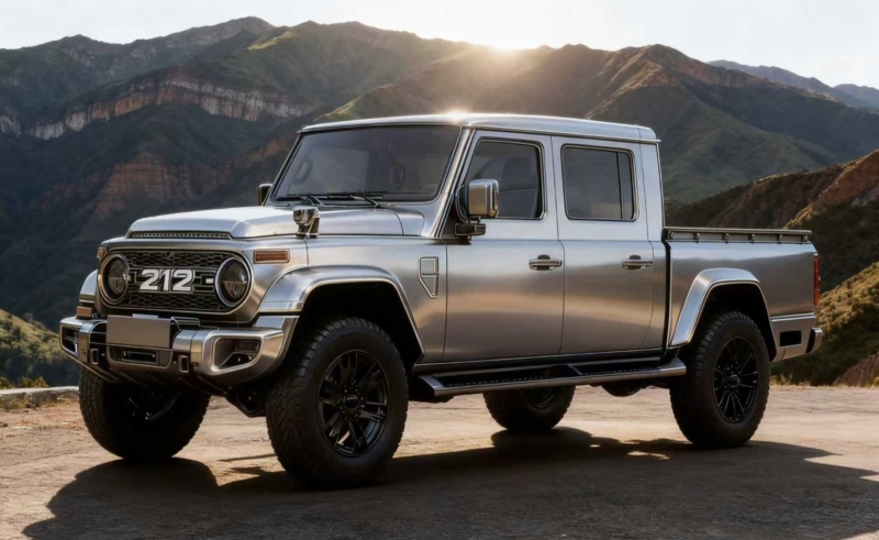 На автосалоне в Гуанчжоу BAW 212 T01 продемонстрируют как классические версии, так и новые кабриолеты и пикапы.