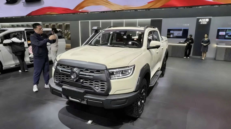 В Китае представлен пикап GWM Cannon 2026 с дизельным двигателем 480 Нм и девятью режимами.