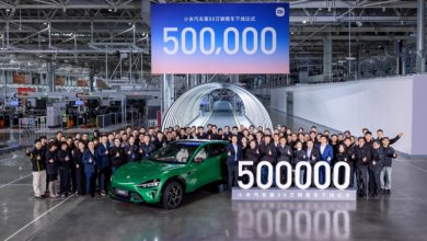 В Китае с конвейера сошел 500-тысячный автомобиль Xiaomi Auto