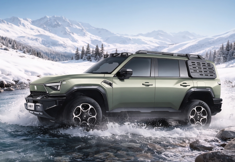 В Китае с конвейера сошел 10000-й Dongfeng M-Hero M817 PHEV, первый в мире внедорожник с Huawei ADS 4.0.