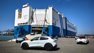 В Китае Deepal S05, электрокроссовер, произведенный на заводе Changan в Таиланде, поставляется в Европу.