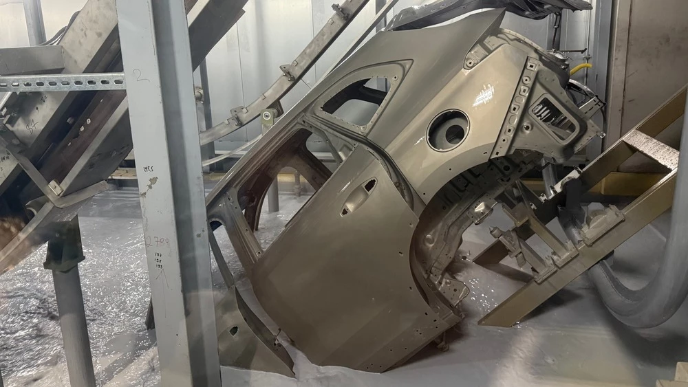 завод Astana Motors Manufacturing Kazakhstan AMMKZ цех окраски катафорезная ванна