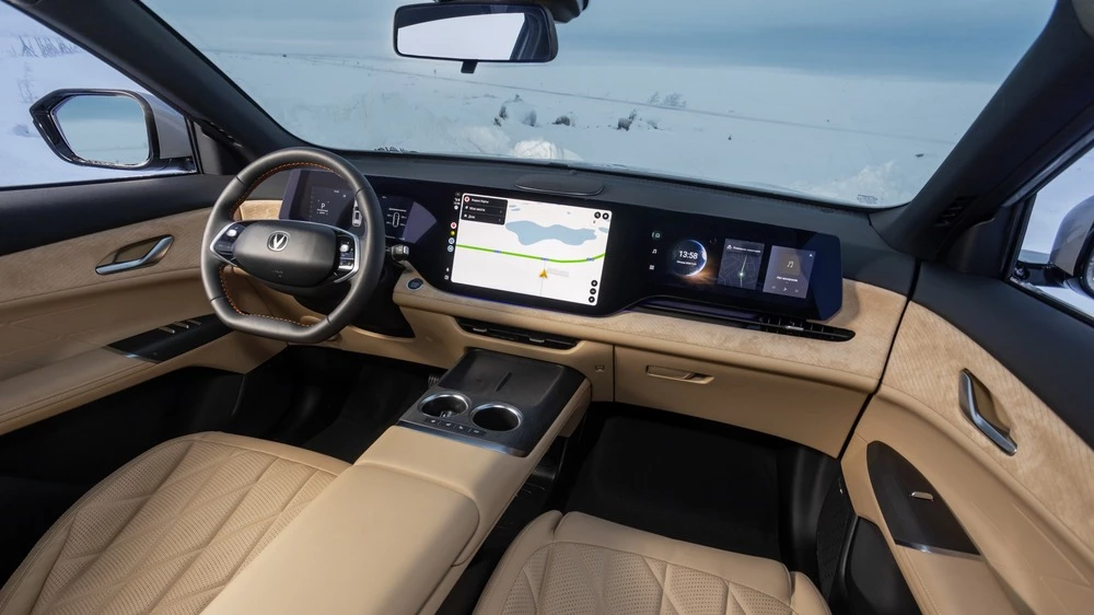 Changan CS75 Plus AWD полноприводный тест салон интерьер