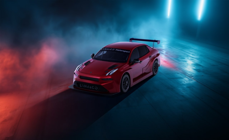 В Китае Lynk & Co 03+ TCR, первый китайский гоночный автомобиль TCR собственной разработки, выходит на рынок завтра.