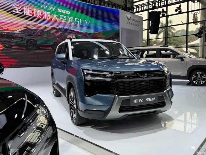 В Китае представлен полноприводный SUV Wuling Xingguang 560 от SGMW с различными вариантами двигателей, от 8400 долларов США.