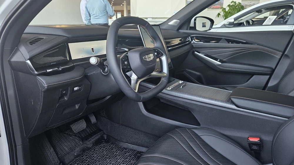 Geely Preface тест салон интерьер