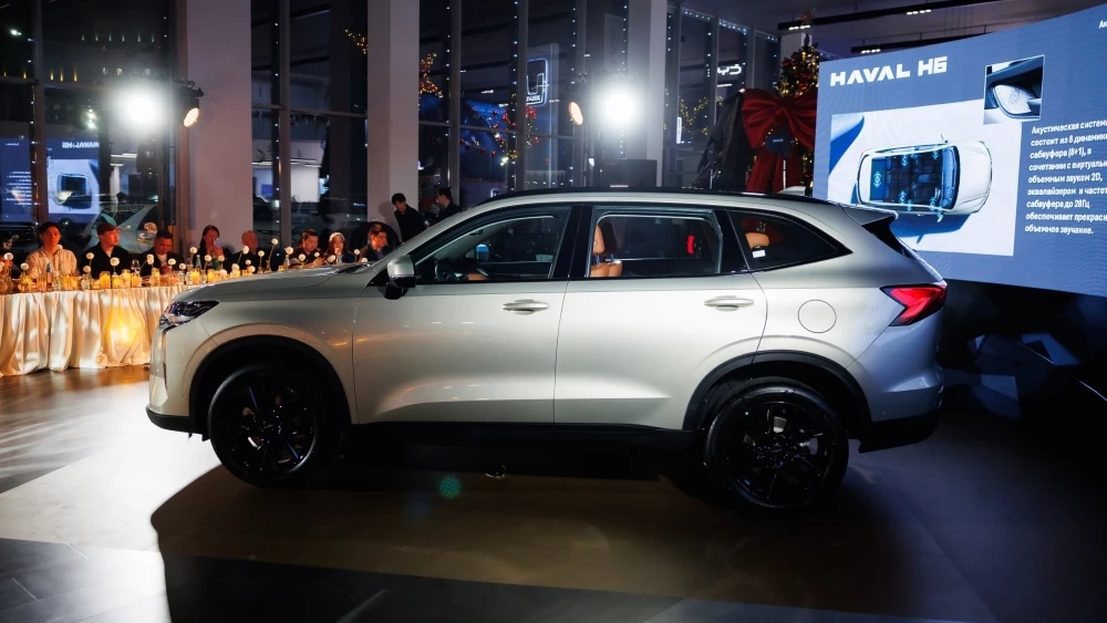 Haval H6 обновленный казахстан презентация сбоку